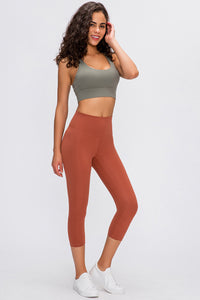 Double Sided Sanded Cropped Running Pants