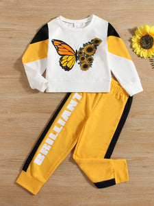 Kids Graphic Hoodie and BRILLIANT Pants Set